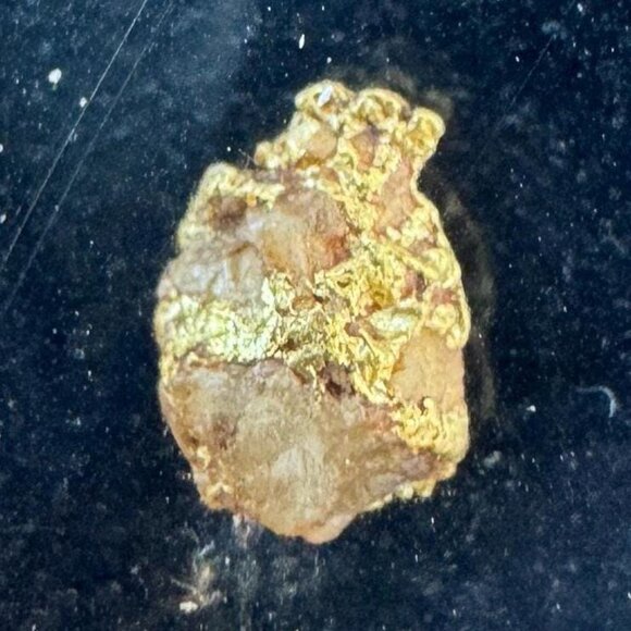 Arizona Gold Nugget - American Mined Gold - Genuine Gold Specimen 0.09 grams #33 - Picture 6 of 7